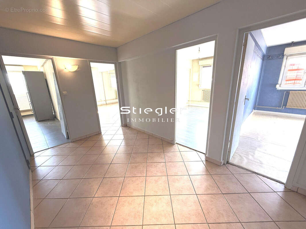 Dégagement d&#039;entrée - Appartement à ILLKIRCH-GRAFFENSTADEN