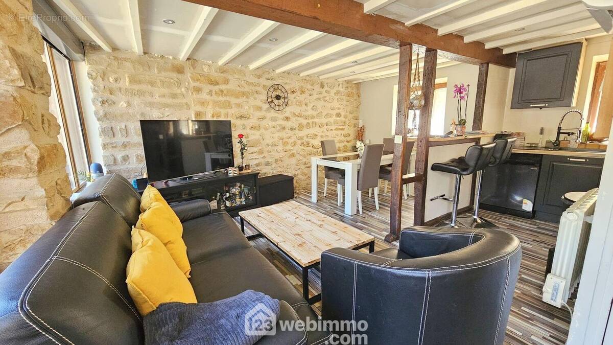 Voici une vue d&#039;ensemble... - Maison à MOIGNY-SUR-ECOLE