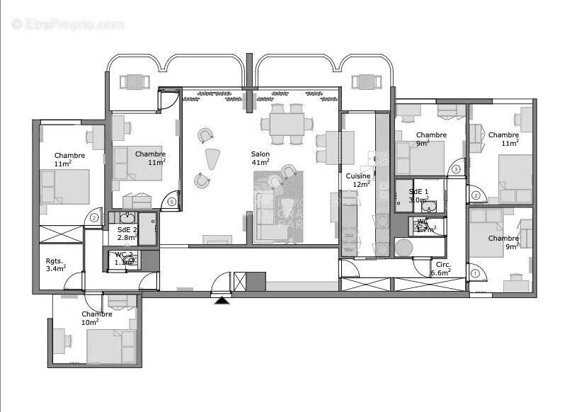 Appartement à MONTIGNY-LE-BRETONNEUX