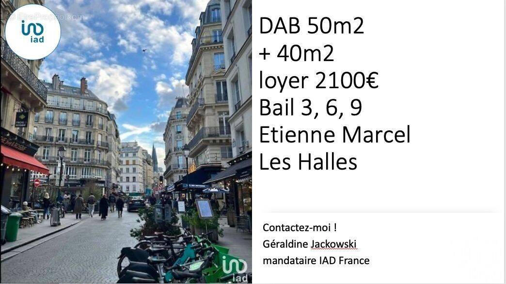 Photo 1 - Commerce à PARIS-2E