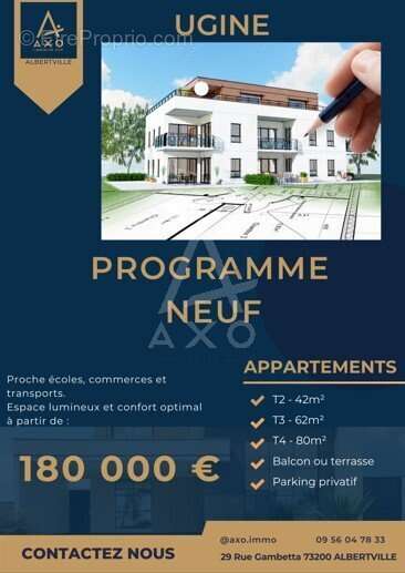 Appartement à UGINE