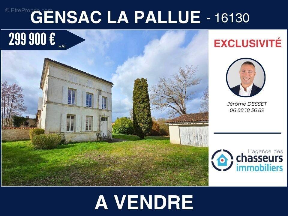 Maison à GENSAC-LA-PALLUE