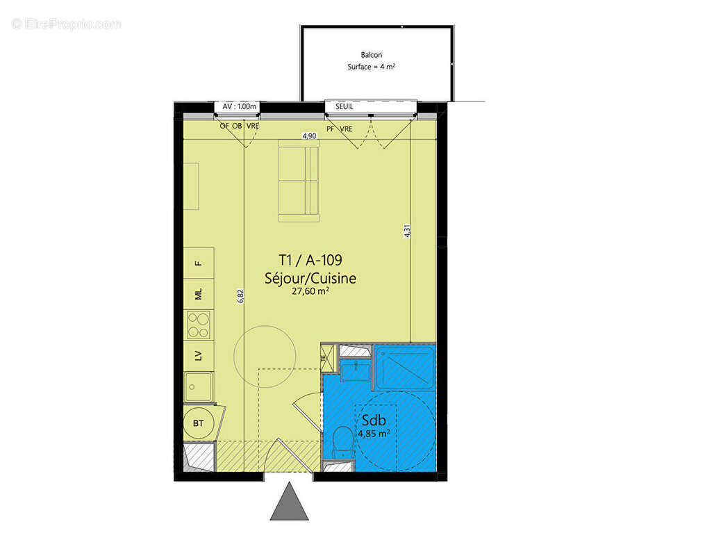 Appartement à IFS