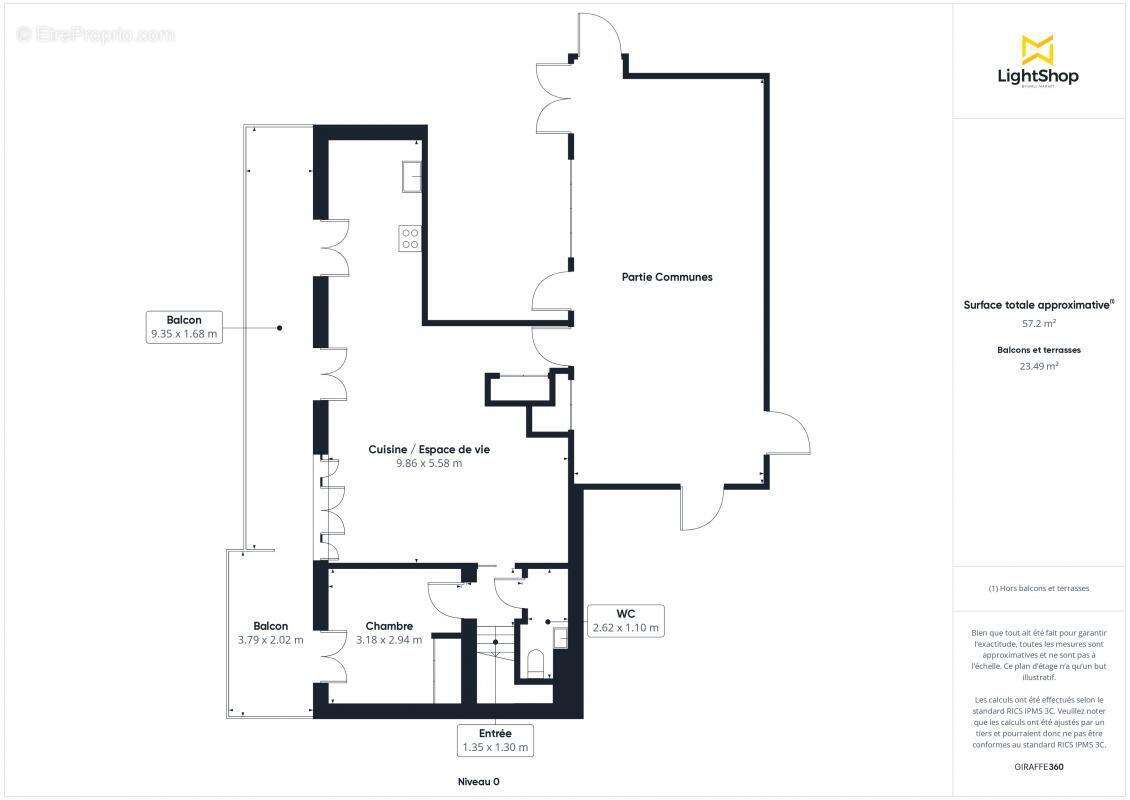 Appartement à LYON-8E