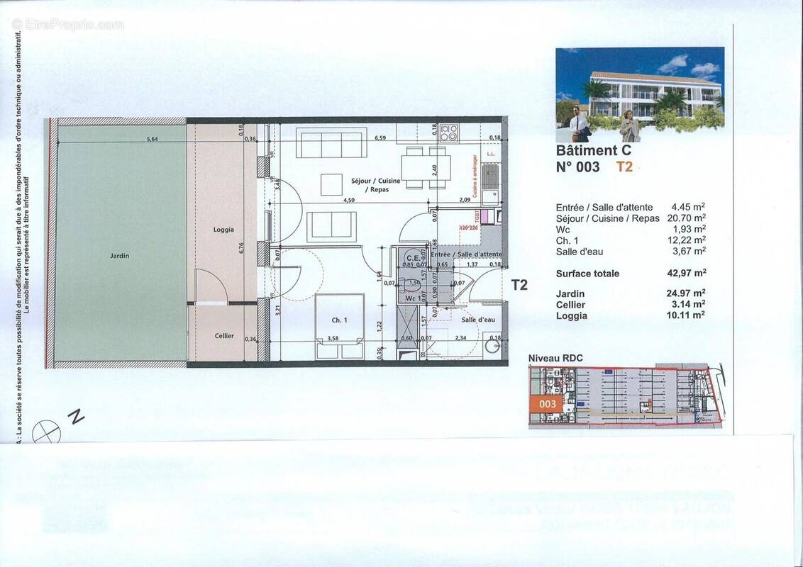 Appartement à SAUJON