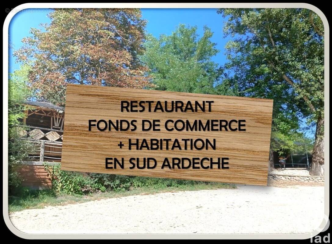 Photo 1 - Commerce à SAINT-MARTIN-D&#039;ARDECHE