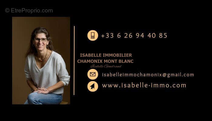 Agence Isabelle immobilier Chamonix - Terrain à CHAMONIX-MONT-BLANC