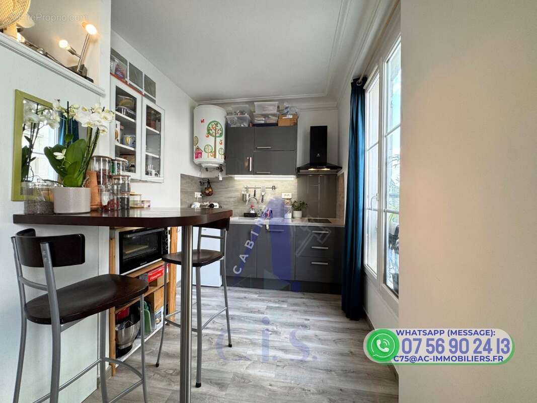 Appartement à PARIS-19E
