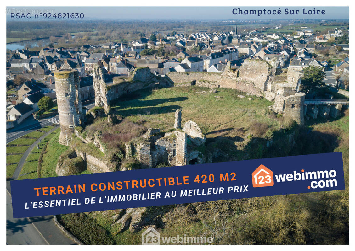 Terrain à CHAMPTOCE-SUR-LOIRE