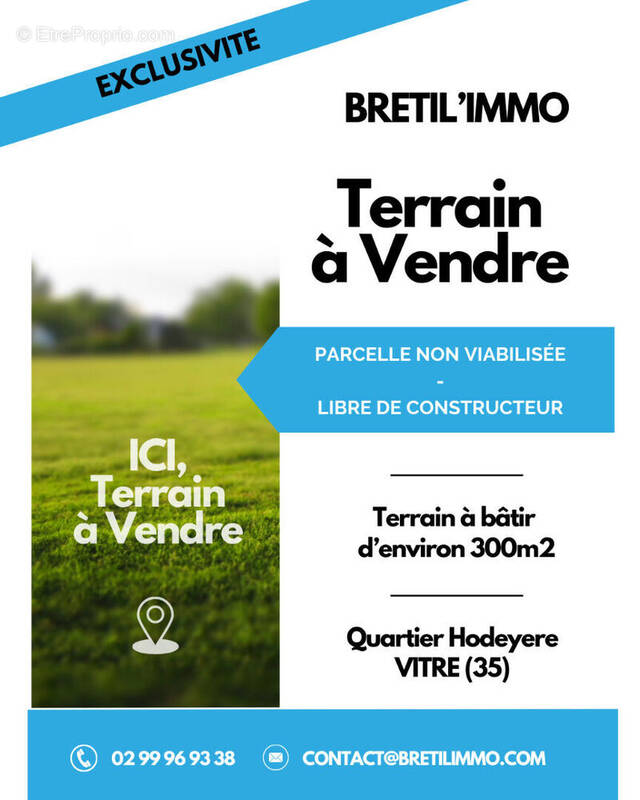 Terrain à VITRE