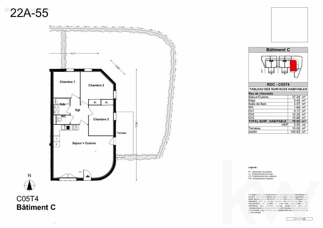 Appartement à FRONTON