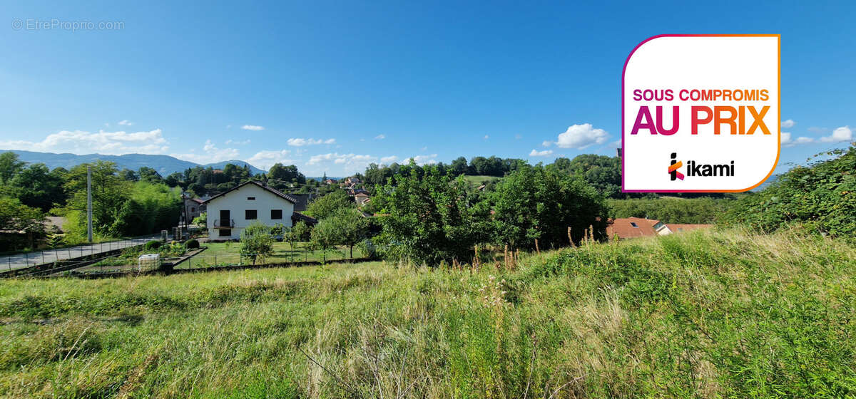 Terrain à SAINT-QUENTIN-SUR-ISERE