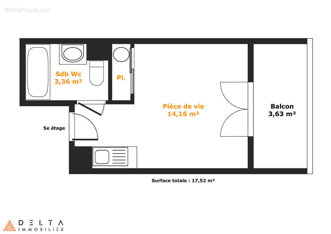 Appartement à LYON-3E