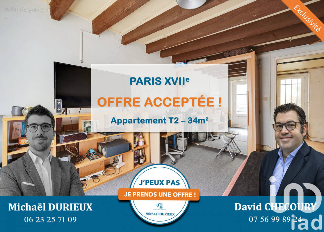 Photo 1 - Appartement à PARIS-17E