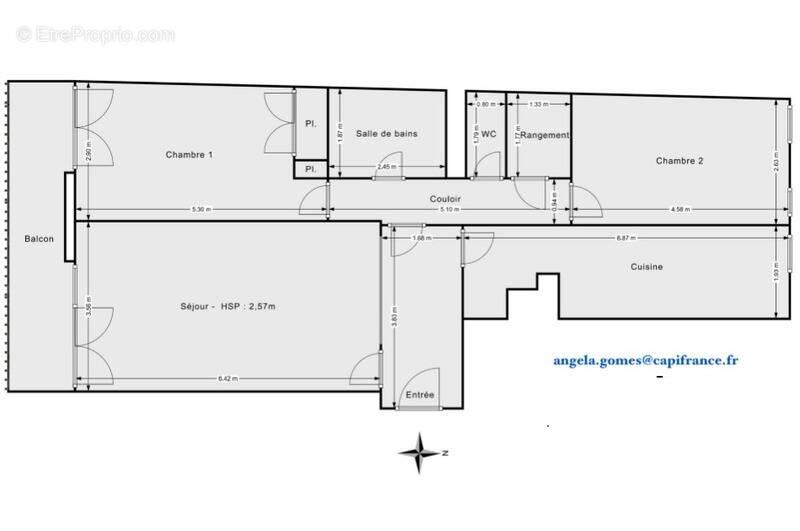 Appartement à ROMAINVILLE