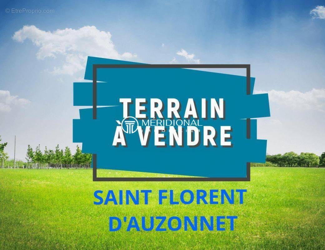 Terrain à SAINT-FLORENT-SUR-AUZONNET