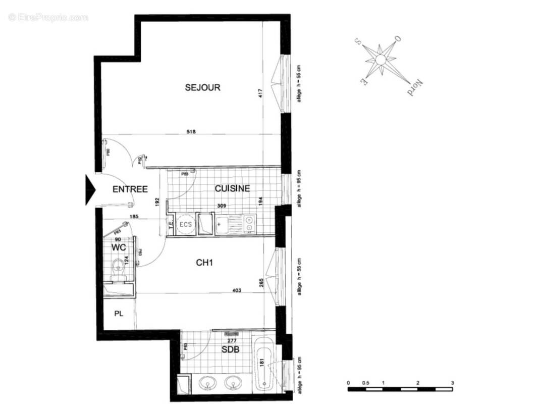 Appartement à VERSAILLES