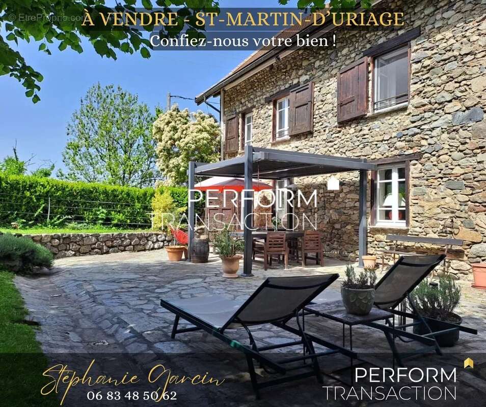 Maison à SAINT-MARTIN-D&#039;URIAGE