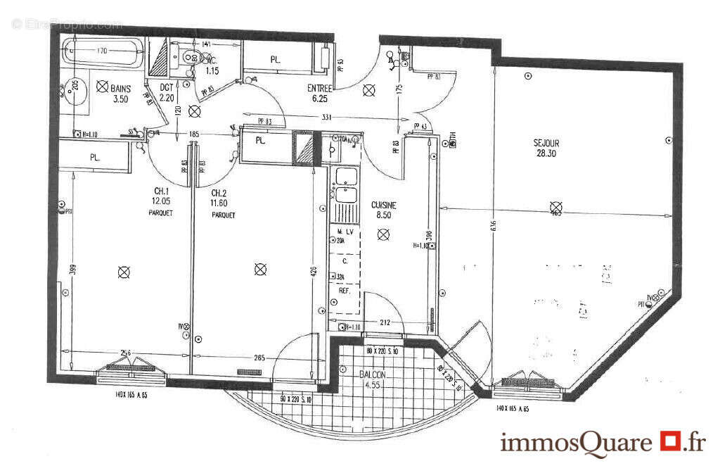 Appartement à LYON-8E