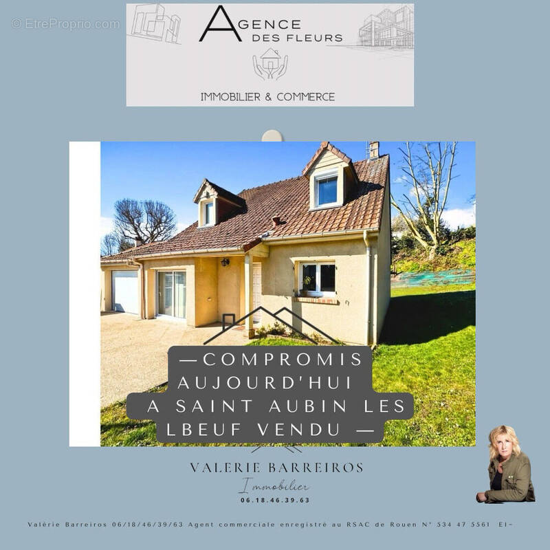Maison à SAINT-AUBIN-LES-ELBEUF