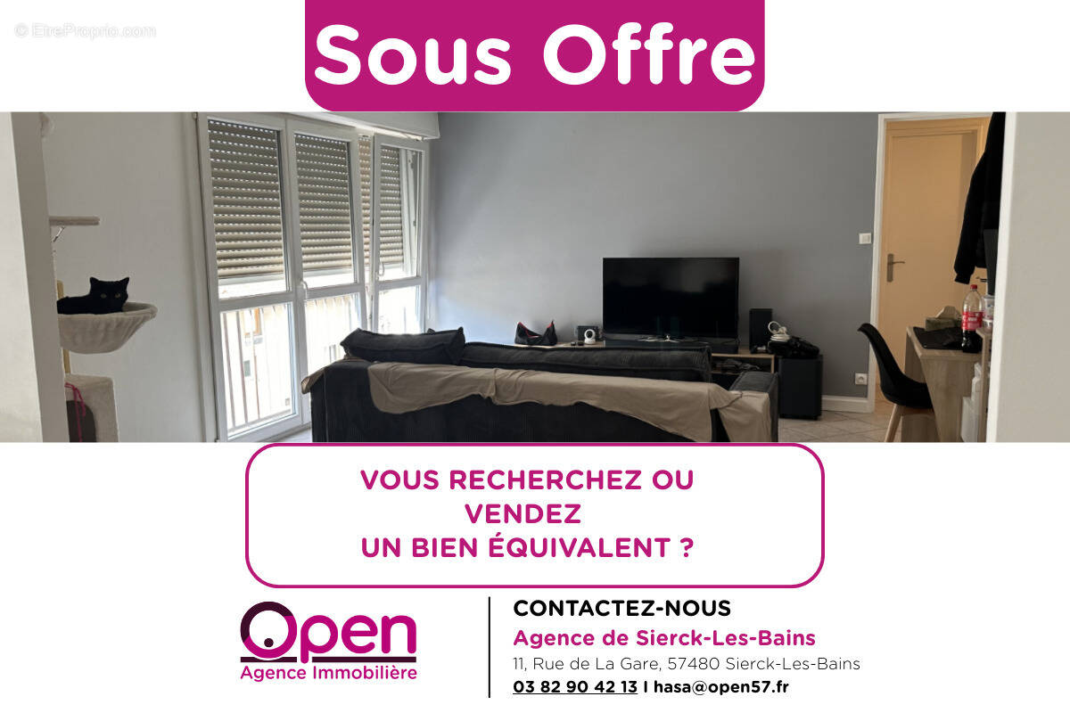 Appartement à SIERCK-LES-BAINS