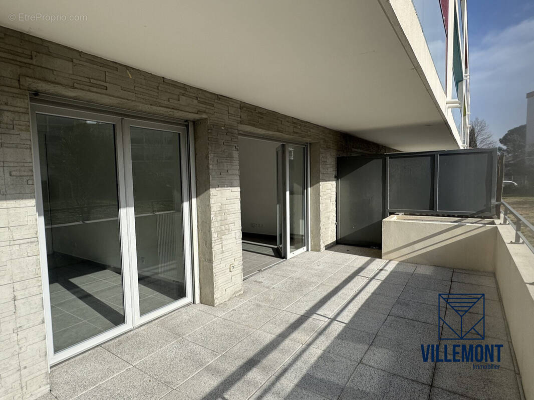 Terrasse - Appartement à MONTPELLIER