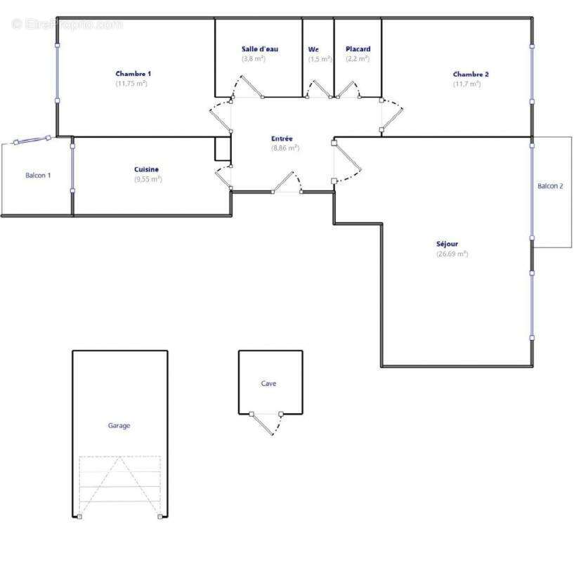 Appartement à LYON-3E