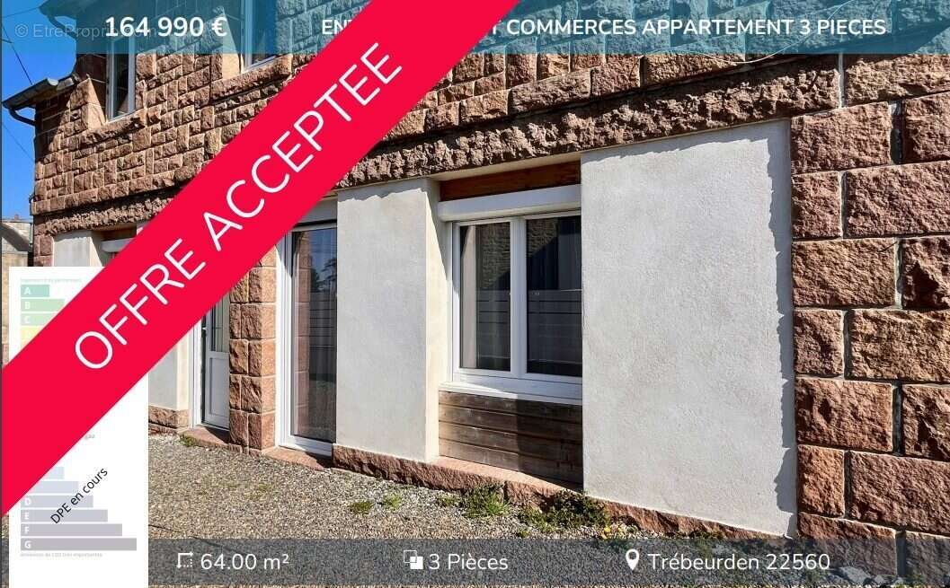 Appartement à TREBEURDEN