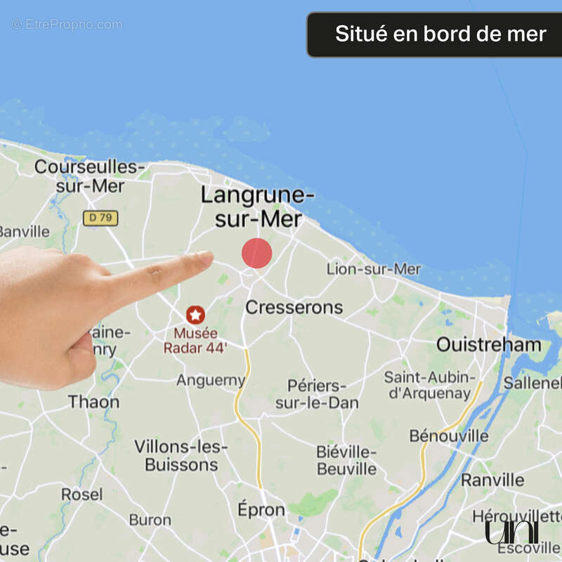 Maison à LANGRUNE-SUR-MER