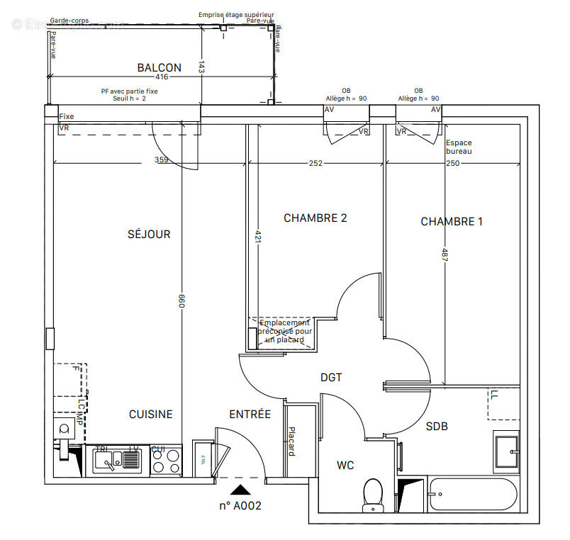 Appartement à TOURNEFEUILLE