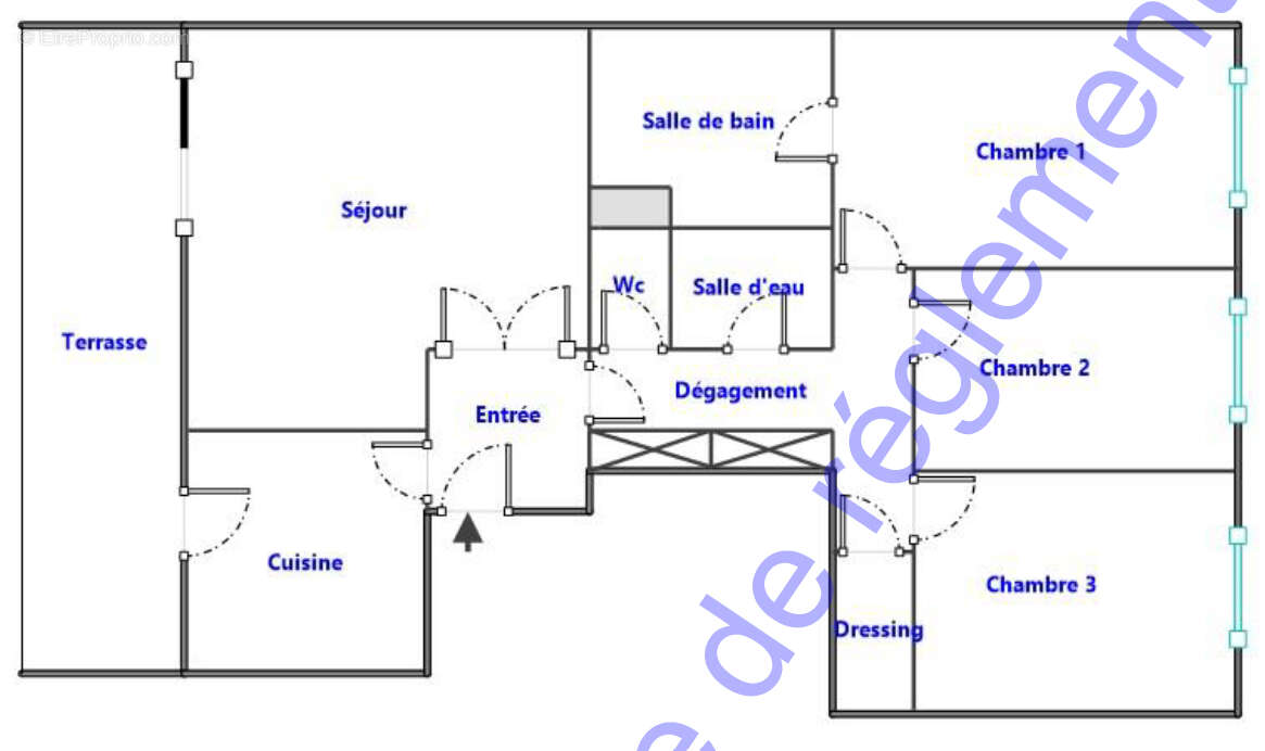 Appartement à LYON-9E