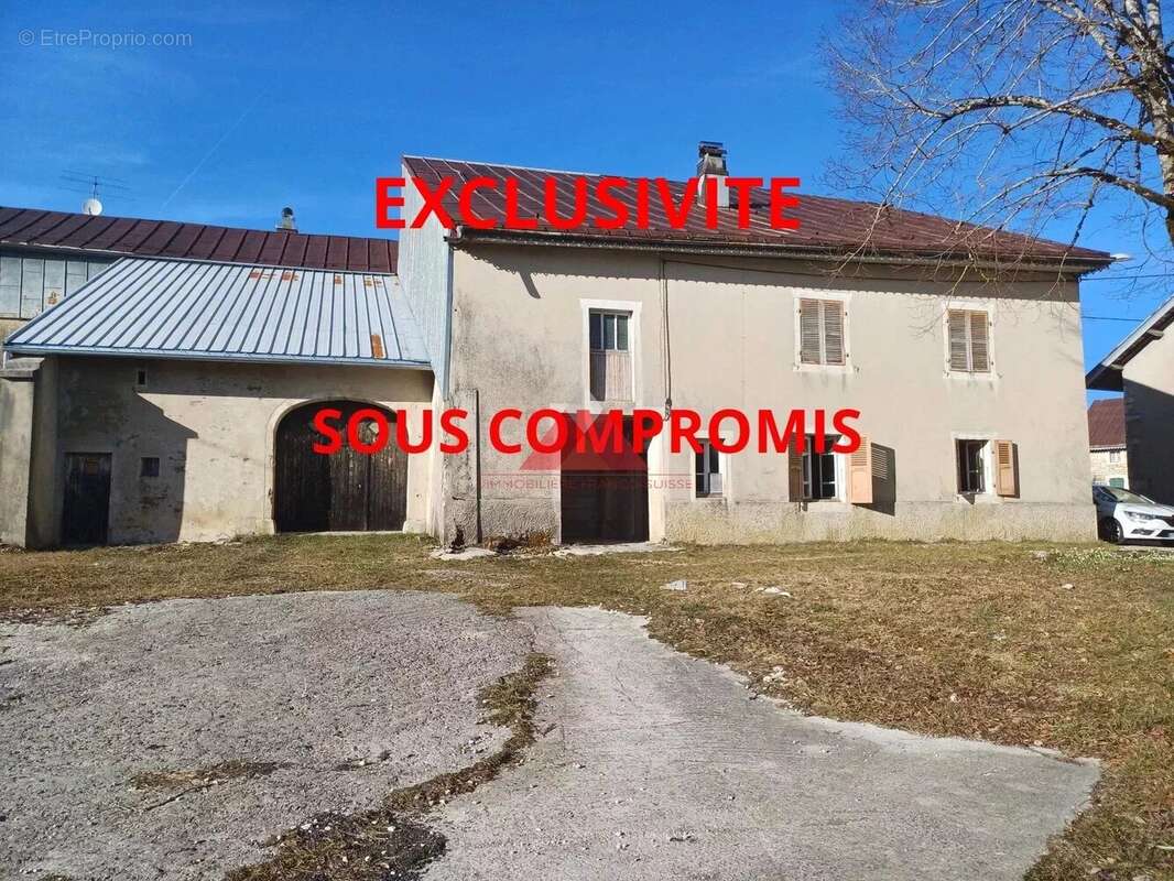 Maison à FORT-DU-PLASNE
