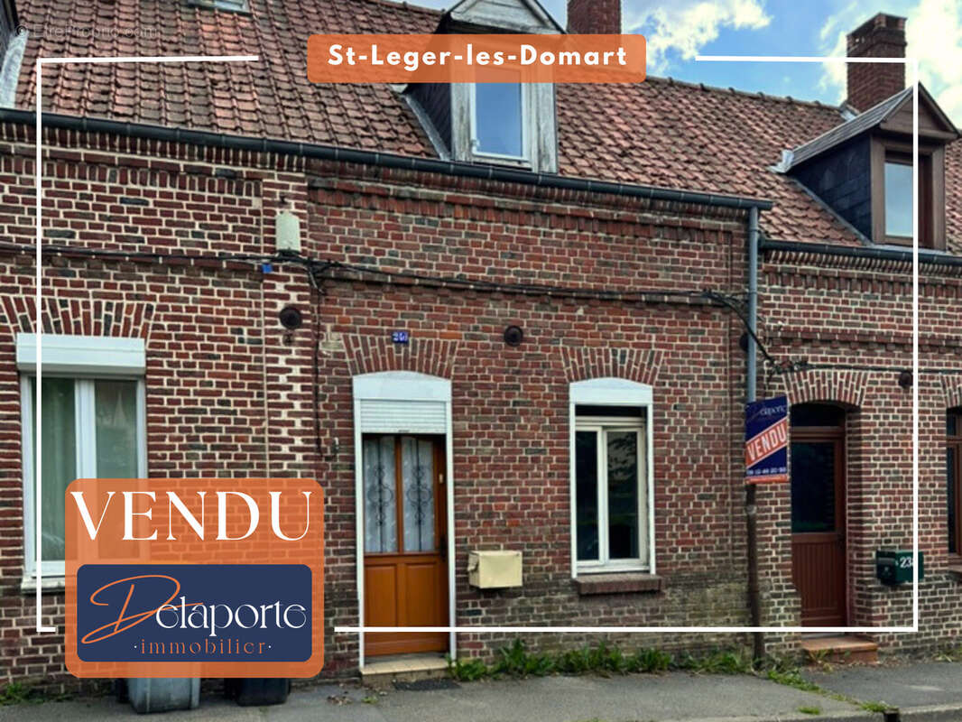 Maison à SAINT-LEGER-LES-DOMART