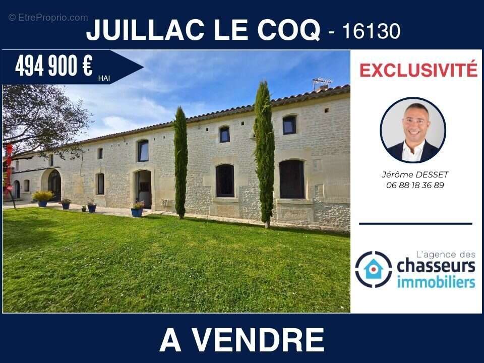 Maison à JUILLAC-LE-COQ