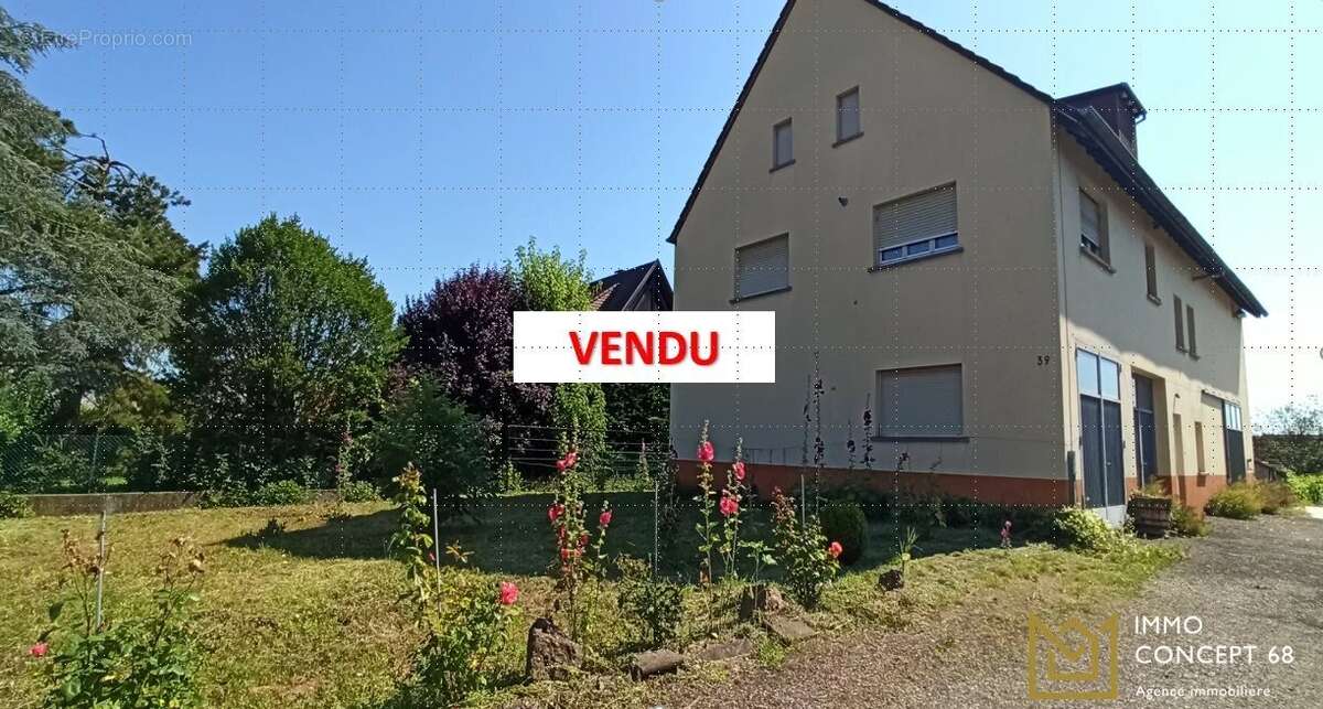Maison à WETTOLSHEIM