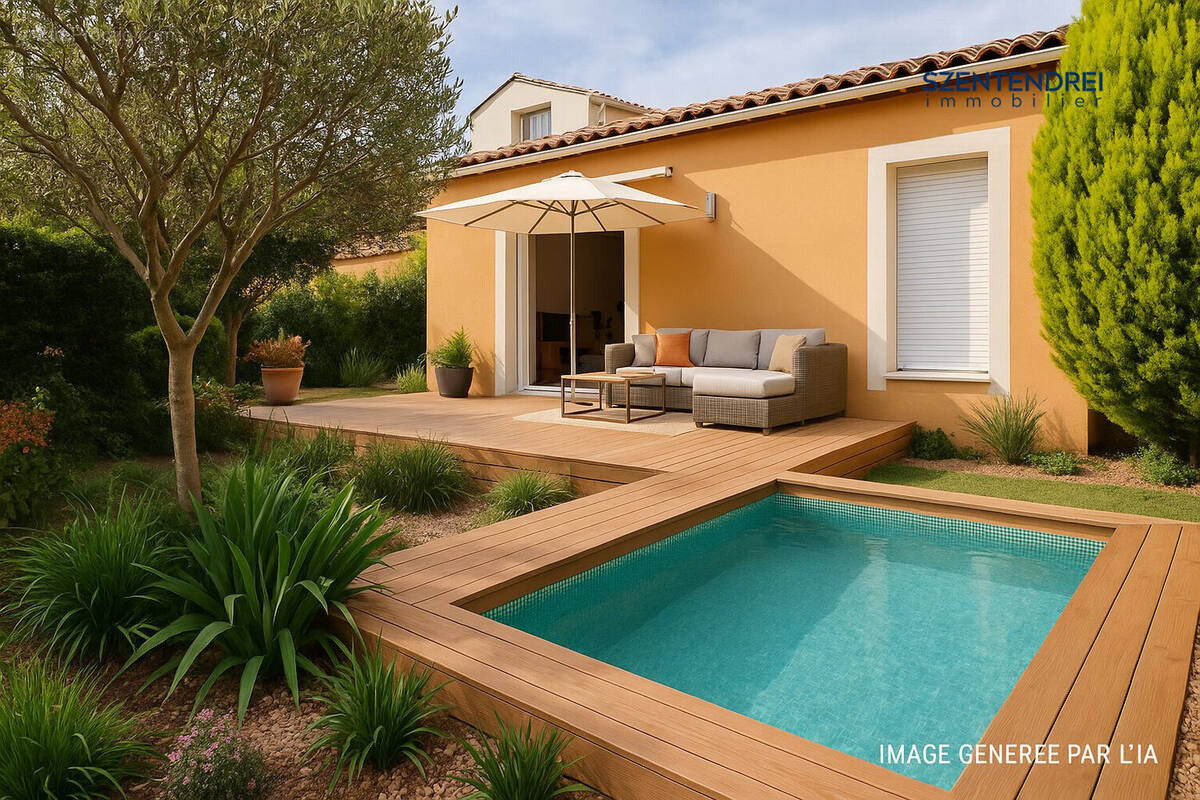 A vendre maison Lunel SZENTENDREI immobilier - Maison à LUNEL