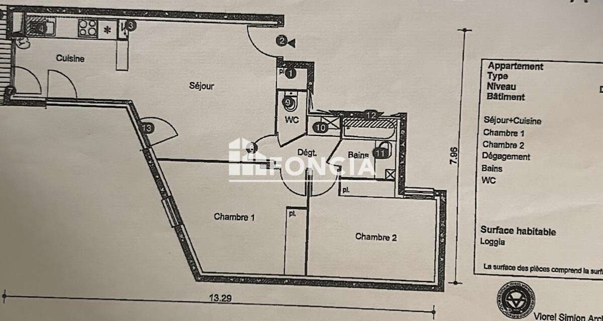 Appartement à LE BOURGET