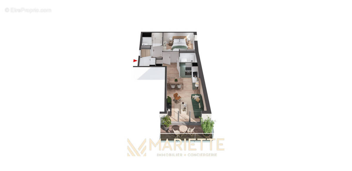 Appartement à CONCARNEAU