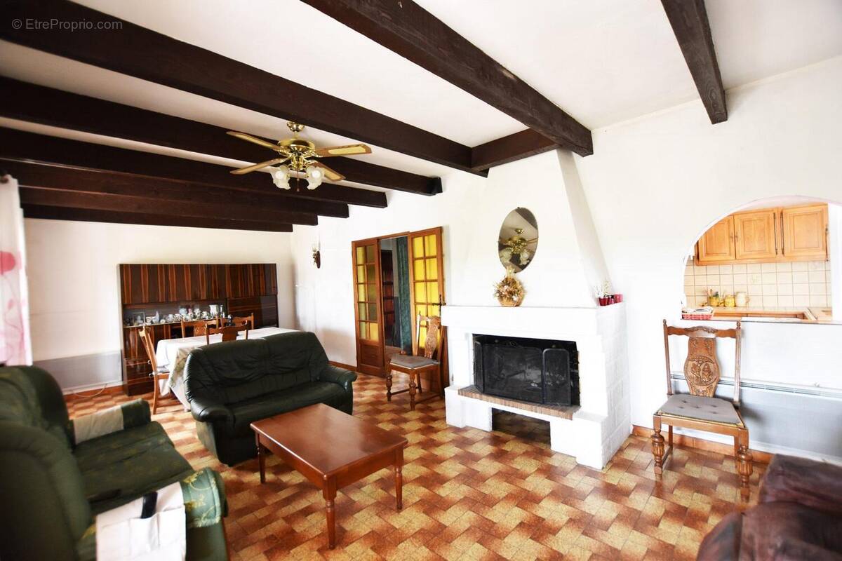 Salon-Séjour - Maison à ARPAILLARGUES-ET-AUREILLAC