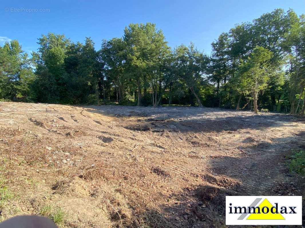 Vue 1 - Terrain à SAUGNAC-ET-CAMBRAN