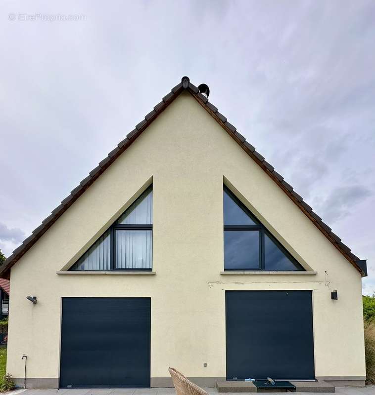 Le pignon sud-est - Maison à OBERSCHAEFFOLSHEIM