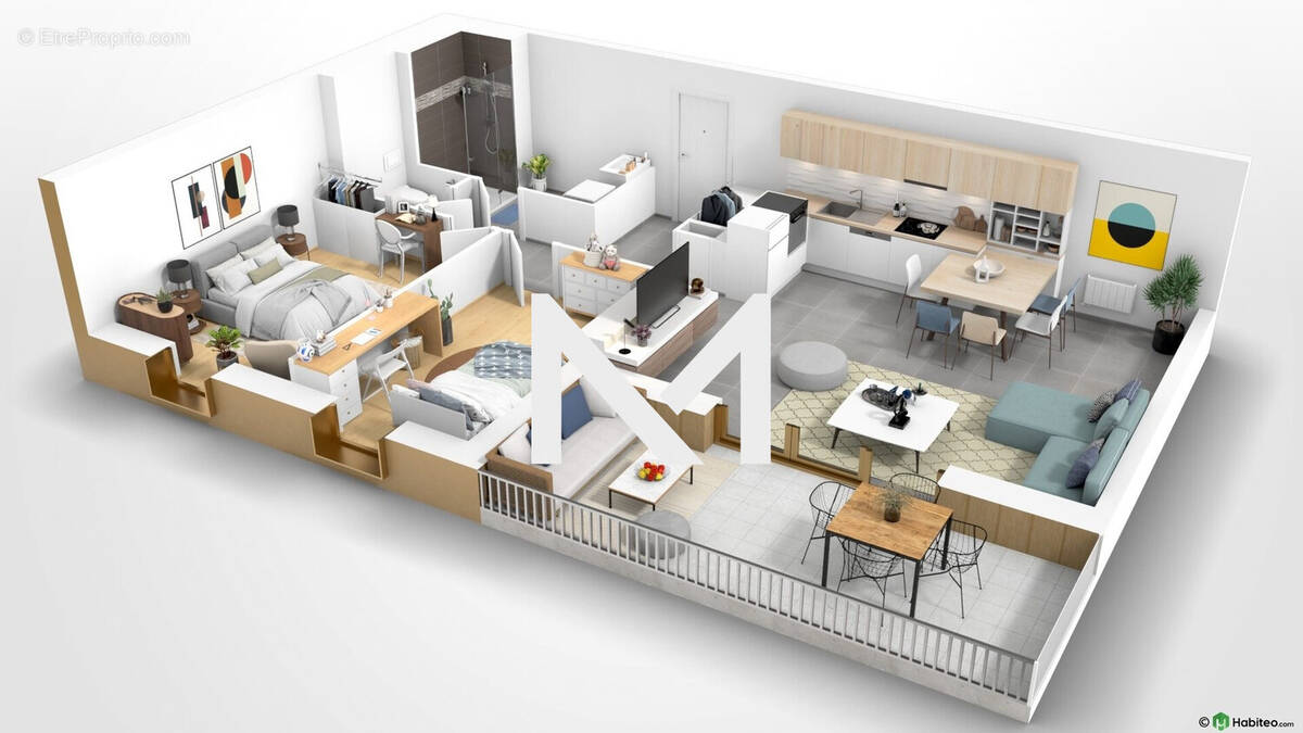 Appartement à CLAIX