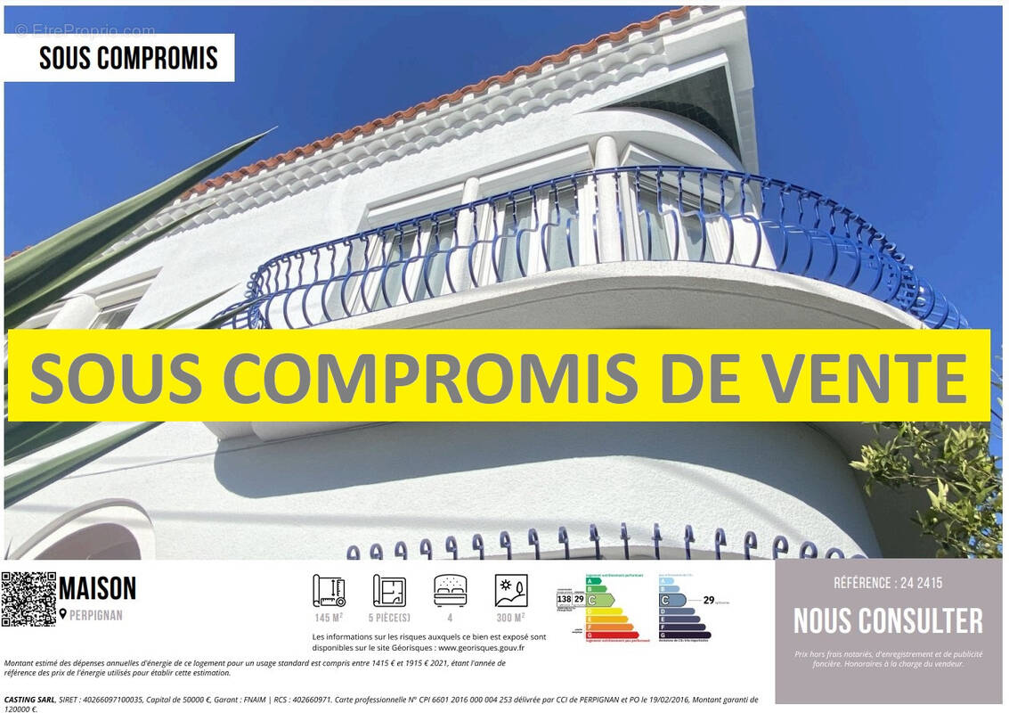 Maison à PERPIGNAN