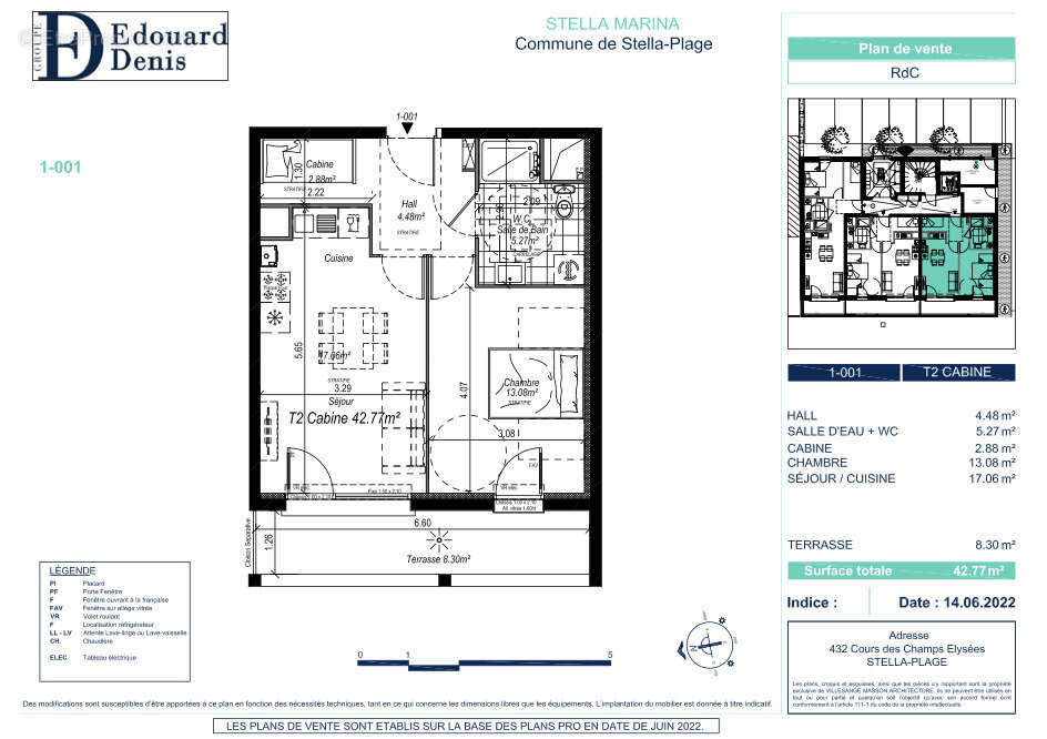 Appartement à CUCQ