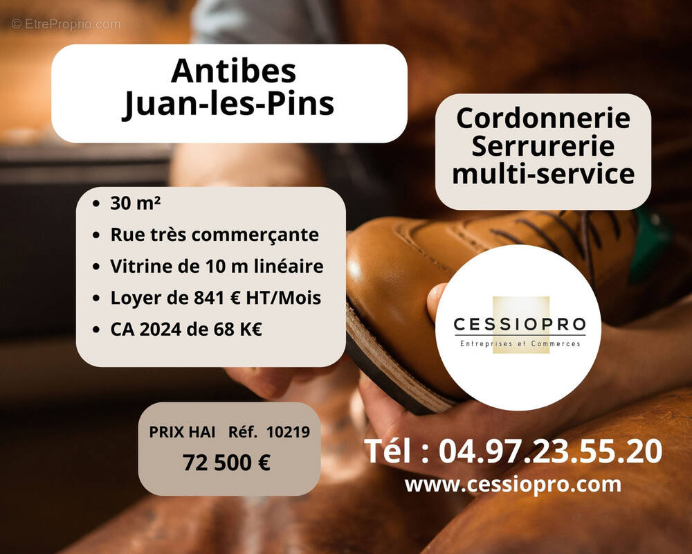 Commerce à ANTIBES