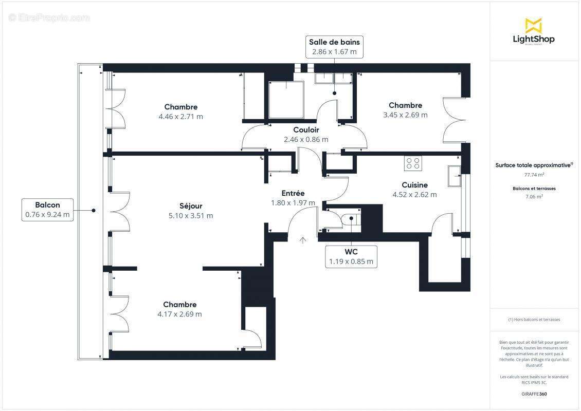 Appartement à ASNIERES-SUR-SEINE