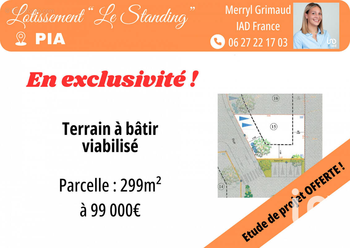 Photo 1 - Terrain à PIA