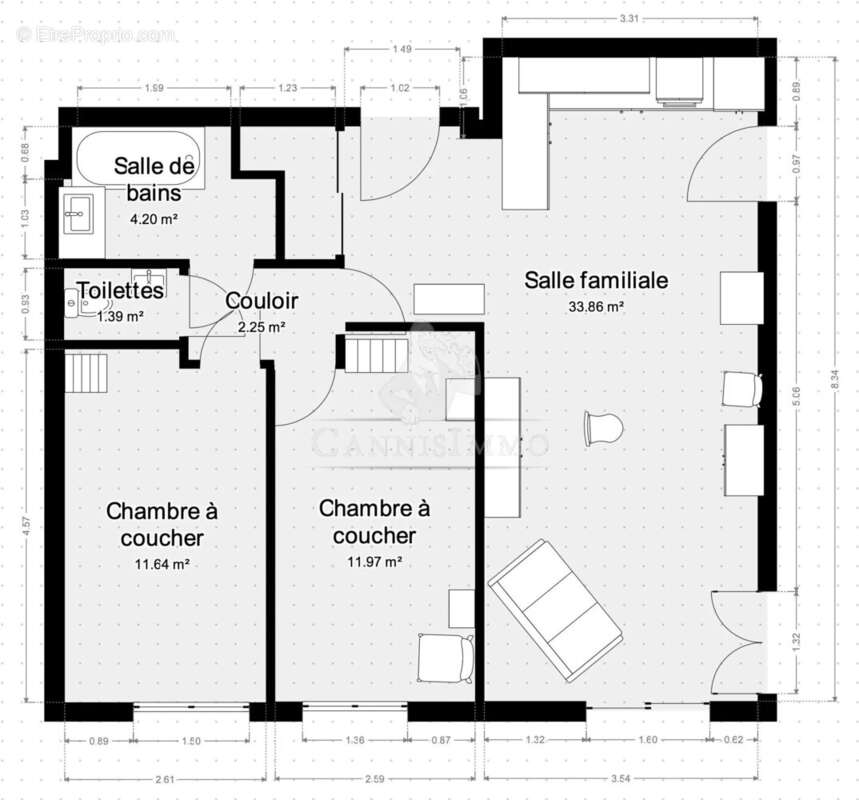 Appartement à MANDELIEU-LA-NAPOULE