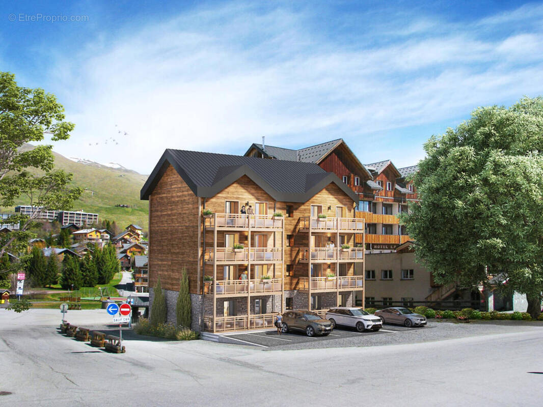 Ski apartment for sale, La Toussuire, French Alps - Appartement à LE CHATEL