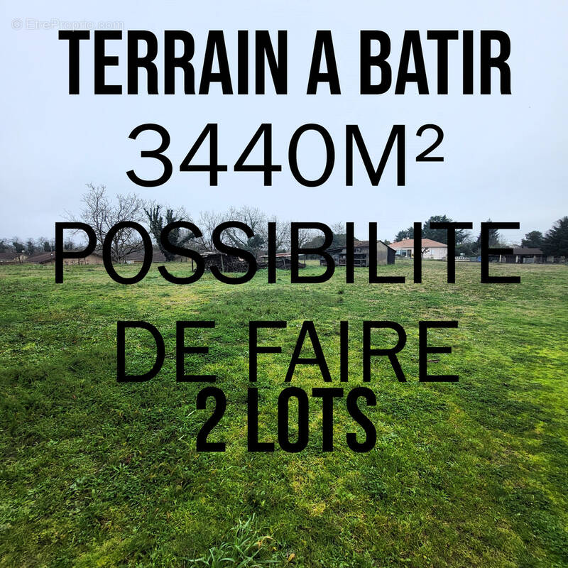 Terrain à SAINT-MAIXANT